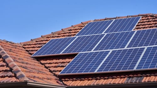 Under the bill, homes will be able to install larger arrays of solar panels without planning permission