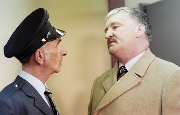 David Kelly and Pat Laffan in 'Molloy' (1988) 