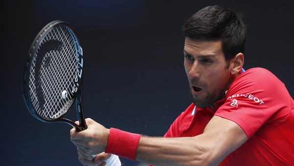 Djokovic is aiming for title number nine