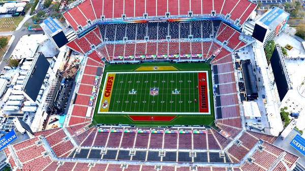Raymond James Stadium is all set to host the Super Bowl