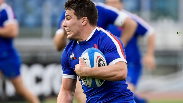 Antoine Dupont scored one try and created four more