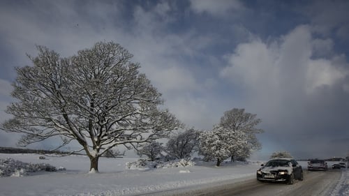 Met Éireann has warned of dangerous driving conditions in parts of the country (File image: Rolling News)