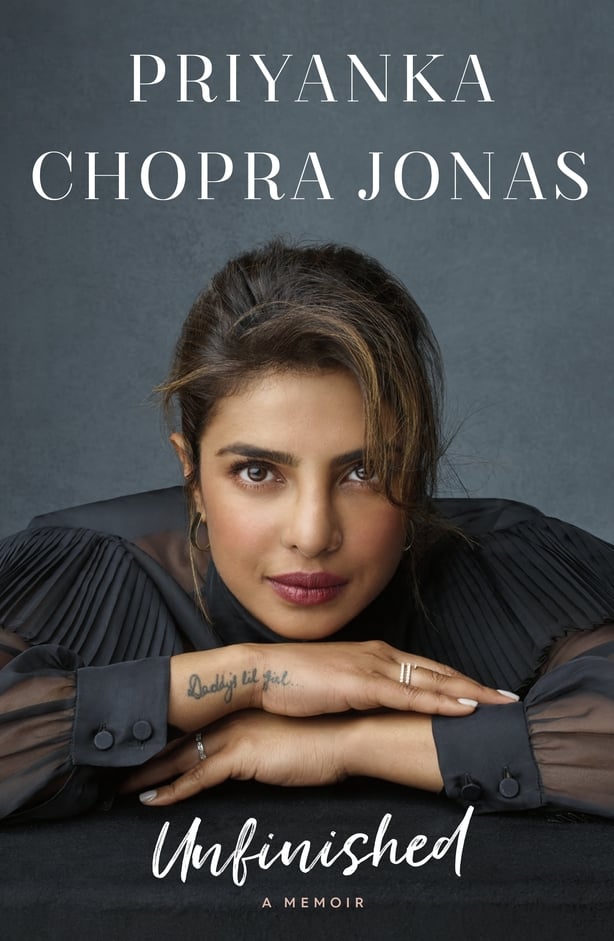 Book jacket of Unfinished by Priyanka Chopra Jonas (Michael Joseph/PA)