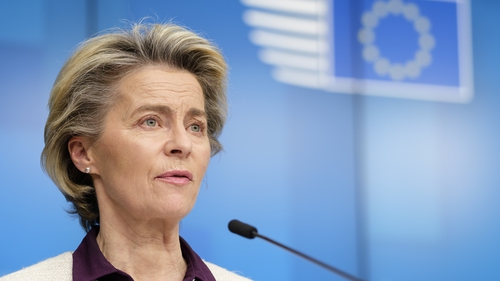 European Commission President Ursula von der Leyen said she will bring the plan to EU leaders for approval next week