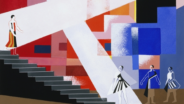 Set design for Macbeth by Alexandra Exter. Photo: Historical Picture Archive/ CORBIS/Corbis via Getty Images