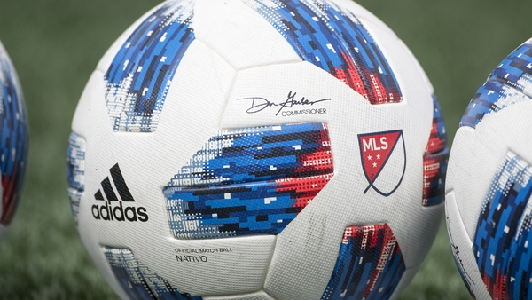 Official match balls of the MLS