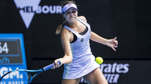 Sofia Kenin failed to convert any of her seven break point opportunities in her loss to Kaia Kanepi