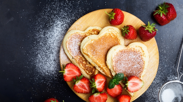 This Valentine's Day, pancakes can be romantic too