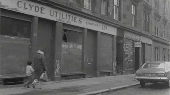 The Gorbals in Glasgow, 1971.