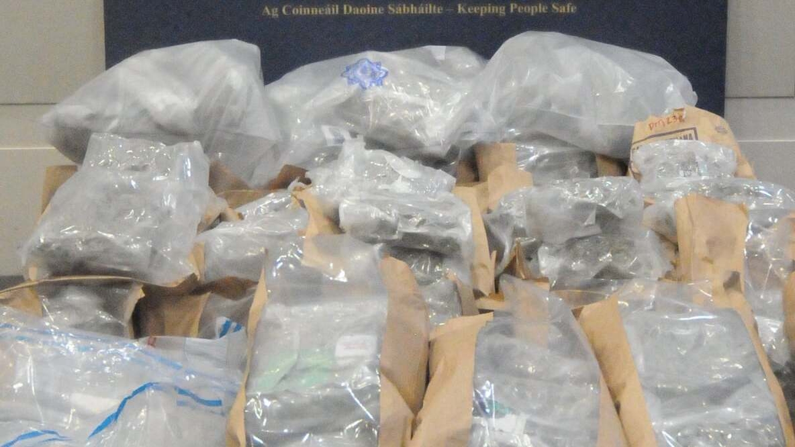 Two held after €8.2m drugs seizure in Co Kildare