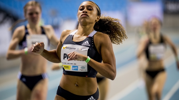 Nadia Power looking relaxed and comfortable as she takes the win in Belgium