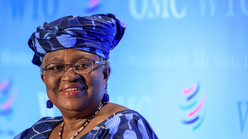 <img src="Ngozi Okonjo-Iweala.jpeg" alt="directrice générale de l'OMC Ngozi Okonjo-Iweala />