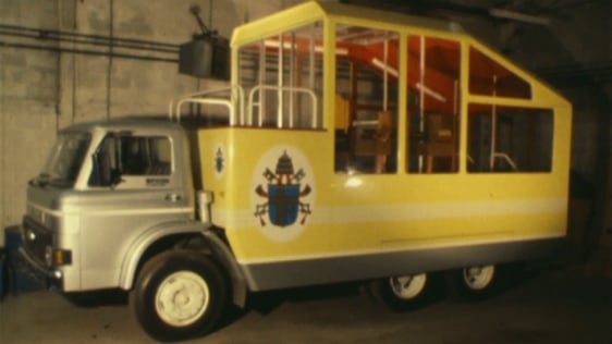 Popemobile in 1981