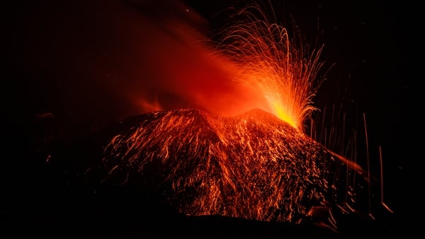 Italian authorities said Etna's latest eruption posed no danger to the surrounding villages