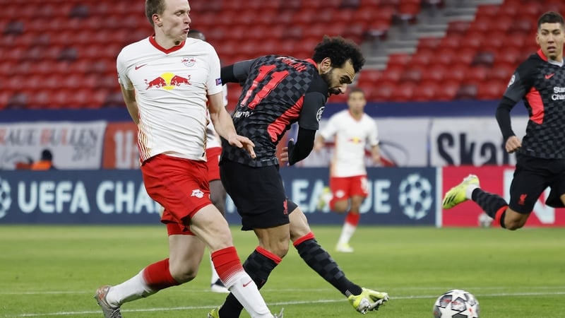 Salah tucks home the opener