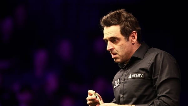 O'Sullivan showed his frustration before sealing victory