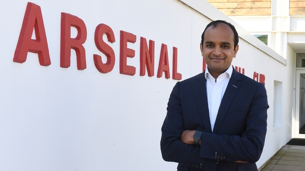 Vinai Venkatesham has been Arsenal's chief executive since 2018