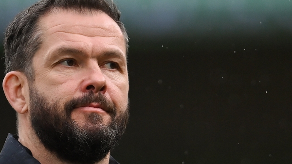Andy Farrell's team face Italy on Saturday week
