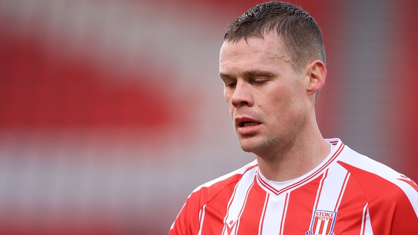 Ryan Shawcross during this season's FA Cup third round match against Leicester