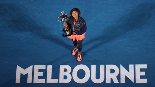Osaka reclaimed the title she won in 2019 with a dominant 6-4 6-3 victory over first-time slam finalist Jennifer Brady