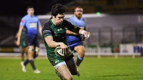 Alex Wootton scored two first half tries to set Connacht on the path to victory