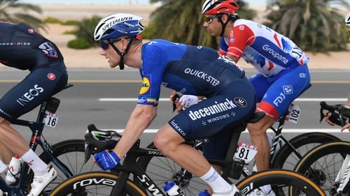 Sam Bennett during day one in the UAE