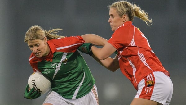 Cora Staunton (L) and Bríd Stack were team-mates last year