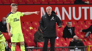 The Magpies boss was pleased with what he saw for long periods at Old Trafford