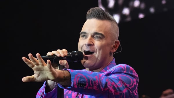Robbie Williams features on 38 volumes of Now That's What I Call Music