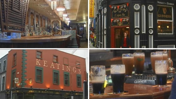 Dublin pubs in 1999.