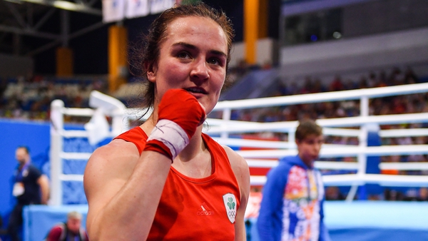 Kellie Harrington faces an Italian opponent in her last-16 bout at around 3am
