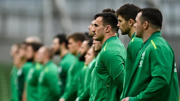Ronan Kelleher will earn his ninth cap, and just his third start, against Italy