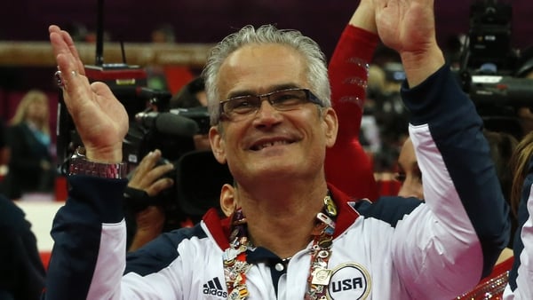 John Geddert coached the US women's gymnastics team to gold at the 2012 London Olympics