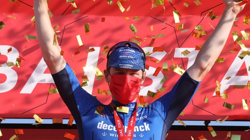 Bennett won his second stage of the opening UCI WorldTour event of the season