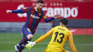 One for Lionel Messi as Barcelona beat Sevilla
