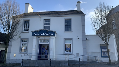 The Bank of Ireland in Athboy is located in the old RIC Barracks