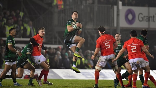 Munster beat Connacht 16-10 in the Sportsground in January