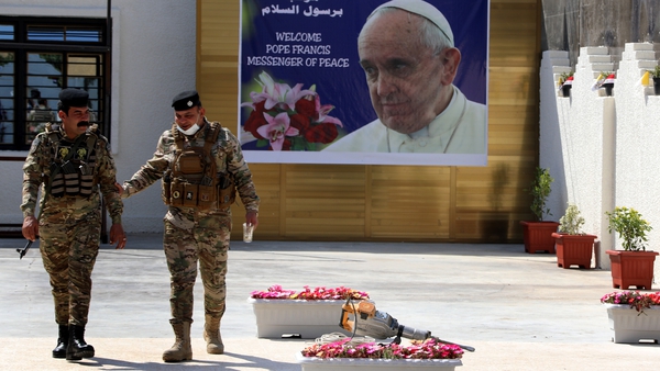 Pope Francis is due to visit Iraq from 5 to 8 March