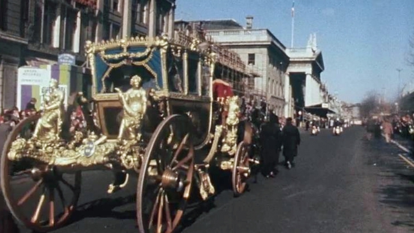 The Lord Mayor's Coach leads the St Patrick's Day Parade (1976)