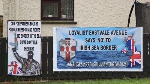 Loyalist groups said they were temporarily withdrawing their backing of the peace accord