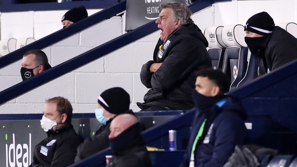 Sam Allardyce's West Brom side are second from bottom in the Premier League