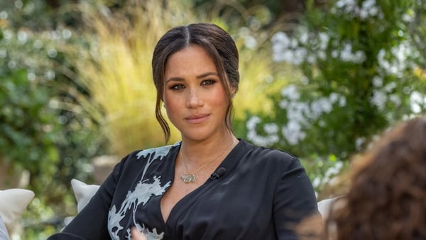 Meghan, The Duchess of Sussex, with Oprah Winfrey / Photo credit: Harpo Productions Photographer Joe Pugliese