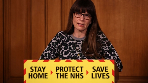 Public Health England's Dr Susan Hopkins told a Downing Street press conference how the person was found