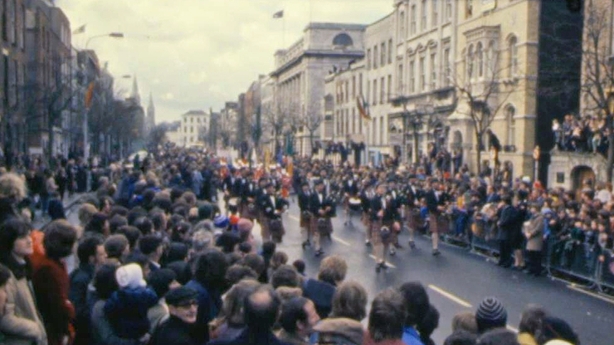 St Patrick's Day Parade in Cork (1981)