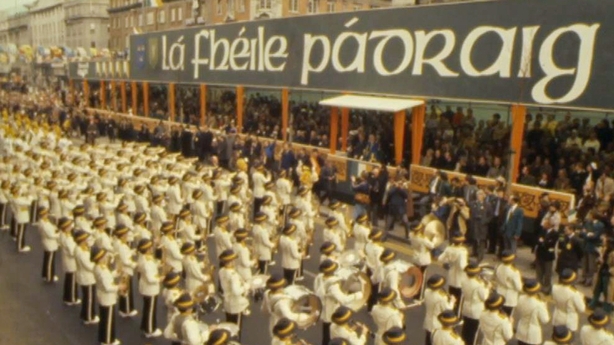 St Patrick's Day Parade in Dublin (1981)