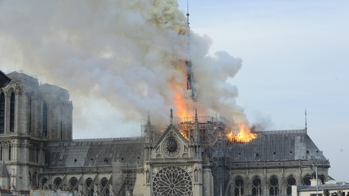 April 15, 2019: A very sad day for France.