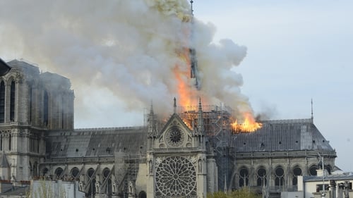 Sad day: Notre-Dame ablaze on April 15, 2019