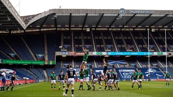 Murrayfield has been without spectators for over a year