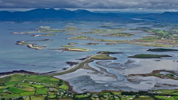 Clew Bay in Co Mayo: 