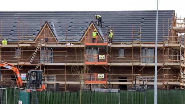 The latest data shows 7,349 homes were commenced in the first three months of 2023 (Pic: RollingNews)